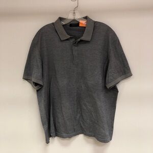 ERMENEGILDO ZEGNA MENS BLUE POLO SHIRT SZ XXL